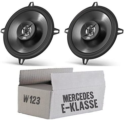 Lautsprecher - Einbauset passend mit JBL Stage2 524 | 2-Wege | 13cm Koax für Mercedes W123 Heck
