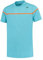 DUNLOP Herren Game Tee 2, Sport Tennis T-Shirt, Aqua Blau