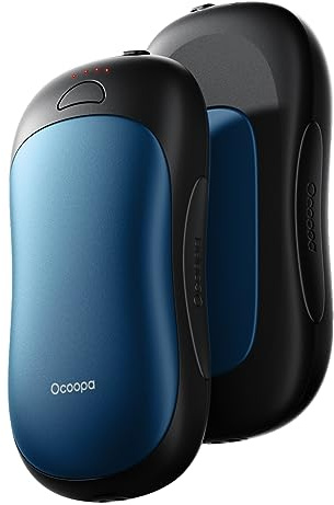 OCOOPA 10000mAh Hand Warmers Rechargeable, Double-sided Heating Magnetic USB Handwarmers, 4 Heat Levels Electric Heater, Max 58℃, Cold Winter Essentials for Golf, Hunting, Camping, Hiking, UT3 PRO