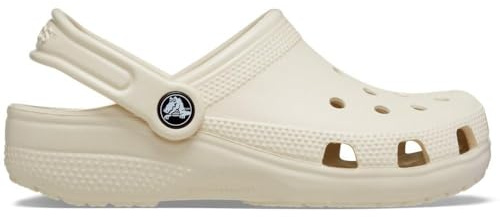 Crocs Unisexe Enfant Classic Clog K Sabots, Bone, 37/38 EU