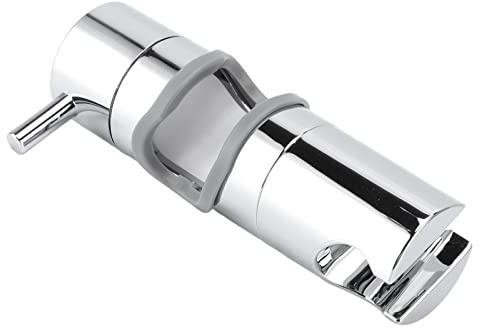 Haofy Ersatz-Duschhalterhalterung, 16-19 Mm Duschkopfhalterung, Verstellbar, rutschfest, Duschschienenhalter für Badezimmer