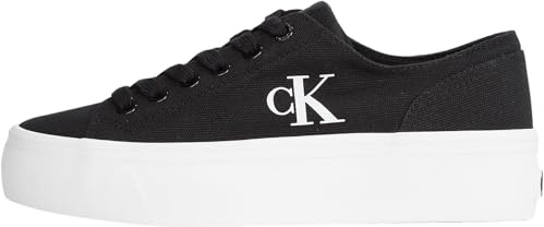 Calvin Klein Sneaker con Suela Vulcanizada Mujer Flatform Low Top
