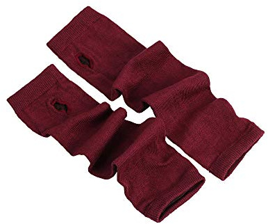 Anevous 1 Paar Damen Lange Fingerlose Handschuhe, Winter Stricken Armwärmer, Fingerlos Armstulpen Damen, Stulpen Handschuhe, Langarm Fäustlinge für Frauen Herbst Winter