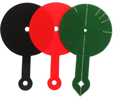 BESPORTBLE 3 Stück Billardtisch Zielübungs Trainer Weiches Baumwollzubehör Für Präzises Pool Snooker-training Zielübungsset Für Zuhause Und Turniere Verbesserte Schussgenauigkeit