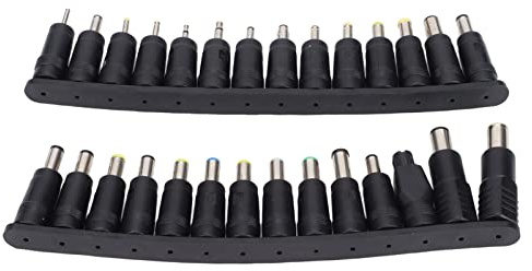 Bewinner Universal Nätadapter för Bärbar Dator med 28 Kontakter, 5,5x2,1 Mm Honuttag, Kompatibel med, Bärbar AC/DC-laddarspets