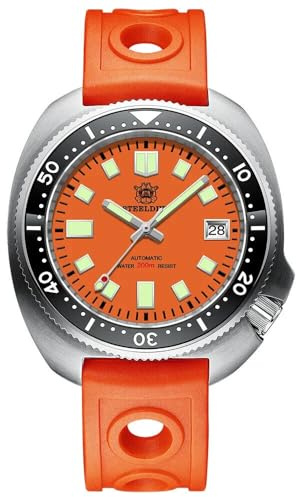London Craftwork SD1970 Steeldive Captain Willard 6105 Automatische Taucheruhr NH35 Uhrwerk