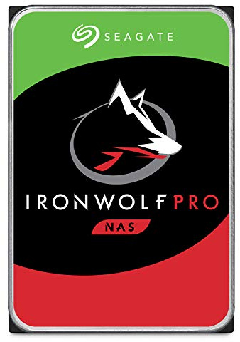 Seagate IronWolf Pro, 2TB, Internal Hard Drive, NAS, CMR, 3.5 Inch, SATA, 6GB/s, 7200 RPM, 128MB Cache, for RAID NeTwork Attached Storage, 3 year Rescue Services (ST2000NE0025)
