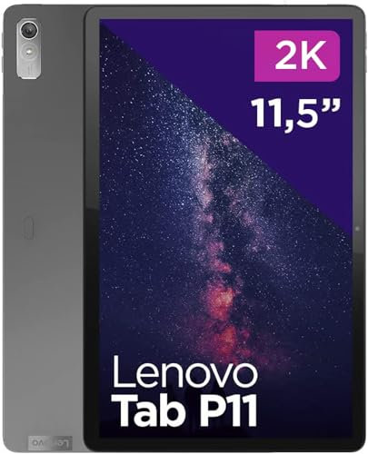 Lenovo Tab P11 (2. Gen) Tablet | 11,5'' 2K Touch Display | MediaTek Helio G99 | 4GB RAM | 128GB Speicher | Android 13 | grau