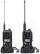 Retevis A61 Ham Radios, GPS Dual Band Radio, IP67 Waterproof Walkie Talkies, 2m/70cm/FM/AM Band, 2200mAh Battery, Sub PTT, USB-C Charging 2 Way Radios for Emergency Rescue, Ham Event (2Pcs)