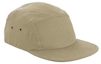 Beechfield - Baseball-Mütze 5 Segmente für Herren/Damen Unisex (Einheitsgröße) (Sand)
