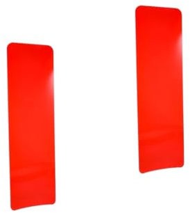 FOMIYES 2pcs Salon Hairdressing Tool Hair Dye Paddle Board Temporary Hair Dyeing Highlighting Board