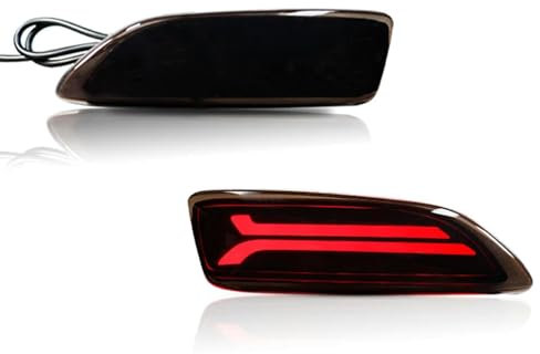 Rote LED-Autostoßstangen-Reflektorleuchten, Funktion als Rückbrems- und Nebelschlussleuchte, sequentielles Blinklicht für Lexus CT200h Toyota Corolla