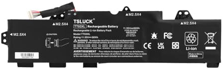 TSLUCK 56Wh TT03XL Laptop Akku für HP EliteBook 850 G5 850 G6, ZBook 15U G5 15U G6 Series 933322-855 932824-1C1 932824-2C1 932824-421 HSTNN-LB8H HSTNN-DB8K/UB7T HSN-113C-5
