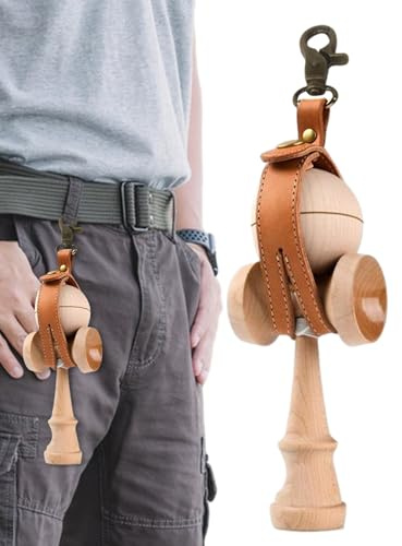 Genérico Kendama Small Cover, Ergonomic Sleek förvaringstillbehör, med leksaksband, festival La | Multipurpose Outdoor Indoor Utility Mångsidig
