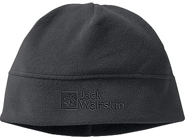 Jack Wolfskin Unisex Kinder Real Stuff K Beanie-Mütze, Phantom, Einheitsgröße EU