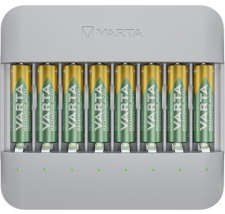 VARTA Eco Charger Multi Recycled 8X AA 56816 2100mAh