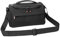 FOSOTO Borsa fotografica per fotocamere reflex reflex e fotocamera DSLR SLR borsa a tracolla con 1-2 obiettivi, impermeabile in pelle PU per fotografia, compatibile con Canon Nikon Sony, Nero ,