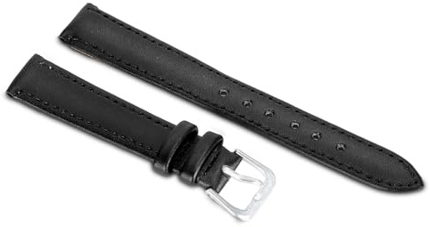 Fuerdich Leder-Uhrenarmband, universelles Ersatz-Uhrenarmband mit Dornschließe, PU-Lederarmband