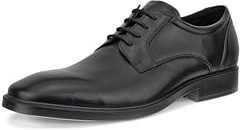 ECCO Men's Milan Plain Toe Oxford, Black, 10-10.5