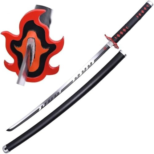 Fyrescosplay Generico Katana Ornamentale TANJIROU KAMADO 102 cm Tanjiro Kamado non tagliente