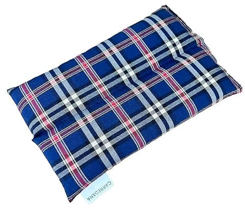 Saco térmico de semillas de trigo .20x30 cm (Escoces Azul)