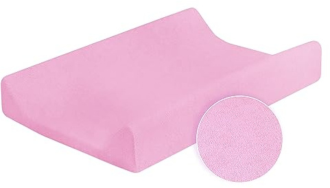 Fodera per fasciatoio bebè 80 x 50 cm (rosa)