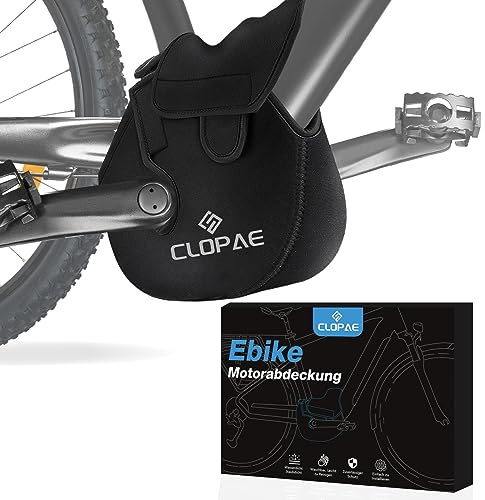 CLOPAE Ebike - Custodia protettiva per motore per biciclette elettriche, in neoprene, protezione per il trasporto di biciclette, impermeabile, copertura del motore per protezione dalla pioggia,