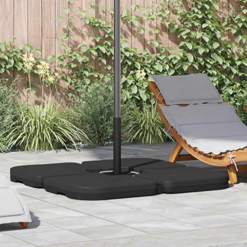 WSJHUHK Base per ombrellone portatile, riempita con sabbia e acqua, 60 l