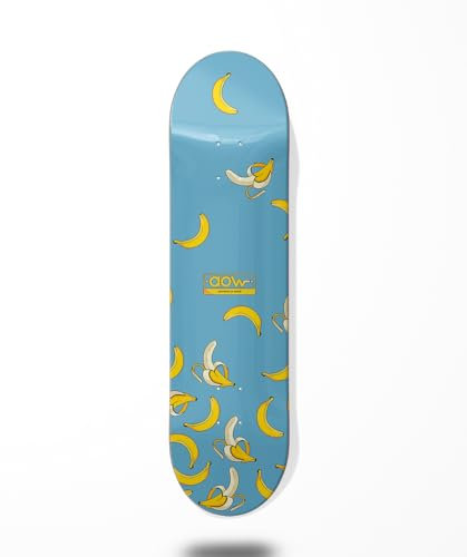 Aow skateboard skateboard skateboard däck bananbräda blå 7,5