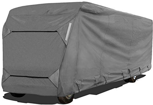 ICover - Deluxe Outdoor RV Motorhome Cover - Up to 160GSM Thickness Full Body Winter Cover - Suitable for CLASS C Vehicles - Sizes Small to XLarge (Medium 7-8m)