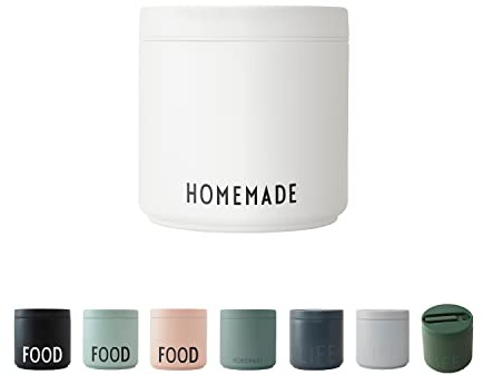 Design Letters Thermobehälter für Essen | Lunchbox Erwachsene | Thermobox für Essen | Doppelwandig Isoliert Lunchbox | Thermobehälter Essen BPA Frei | Thermoschüssel für To Go, Warmes Essen | 530 Ml