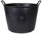 Auge plastique noire heavy duty no.3 (40 litres) RUBI - 88778