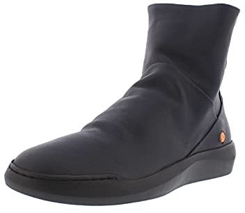 Softinos Femme BLER550SOF Bottine, Bleu Marine, 38 EU