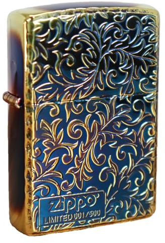 ZIPPO Lighters Arabesque Design case Limited 2KA-BGI LTD