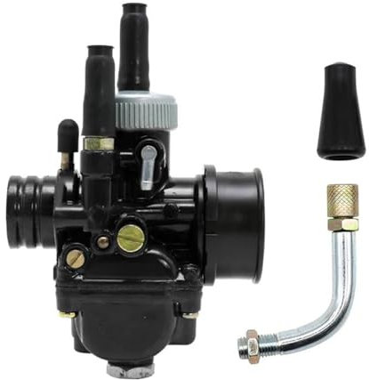 XYHZMZ Accessoires Carburateur De Moto pour Dellorto PHBG DS Racing 17 19 21MM Carburateur avec Tube Coudé DIO Jog BWS100 pour Y&amaha
