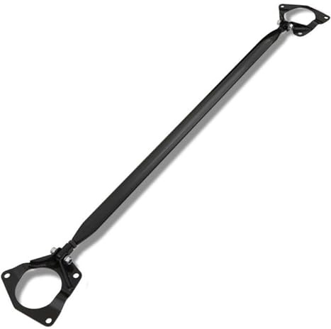 Gravity Performance Front Upper Strut Bar Compatible With Mini Cooper S R50 R52 R53 00-06 Bolt On Aluminium Strut Tower Brace Silver Chassis Strengthening Bar