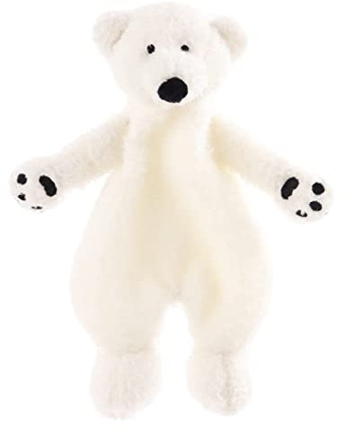 Apricot Lamb - Schlaf-gut-Eisbär Schmusetuch Plüsch Komfort Kuscheltier für Babys, Plüsch Schnuffeltuch - weich & waschbar - 25 cm