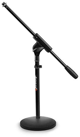 Audibax MS-044B Soporte Micrófono Corto para Instrumentos