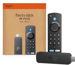 Amazon Fire TV Stick 4K Plus (newest model) with AI-powered Fire TV Search, Wi-Fi 6, stream hundreds of thousands of movies and shows, free & live TV, find shows faster with Alexa+