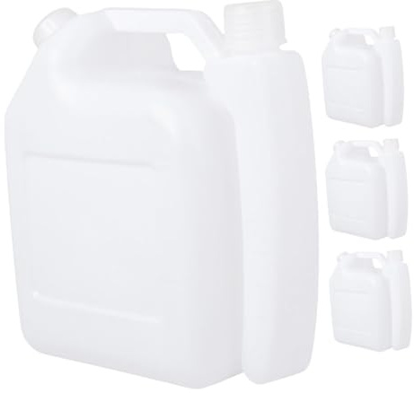 Yardwe 4pcs Stroke Mixing Bottle Proportioning Kettle for Stroke Engine Oil Mixing