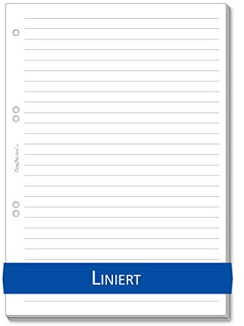 flexiNotes PAPIER A5, 75 Blatt Notizpapier Typ: Basic, liniert