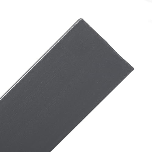 Fensterleiste RAL 7016 anthrazitgrau-glatt 60 mm breit 6m lang Flachleiste Abdeckleiste Dekor Leiste farbig