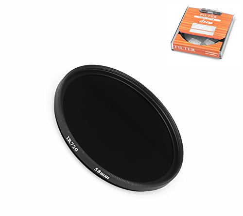 58 mm IR720 infraröda filter IR-filter 58 mm IR 720 dHD digitalt passfilter