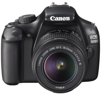 Canon EOS 1100D Digital SLR Camera (With 18-55 mm f/3.5-5.6 DC III Lens Kit) (Renewed)