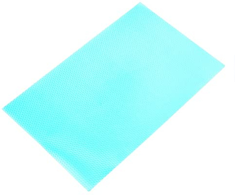 BESTOMZ Kühlschrank Pad Transparent 45X29Cm Antibakterielle Feuchtigkeitsabsorbierende Kühlschrankmatte Ölbeständig Für Gemüsefach Küchenorganisation