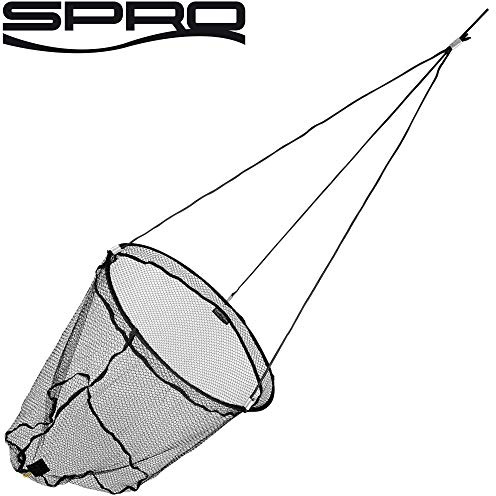 Spro Freestyle Drop Net Xtra 80 / Spundwandkescher mit gummiertem Netz