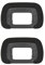 WH1916 Eyecup - Mirino oculare in gomma compatibile con fotocamera reflex digitale PENTAX K50 K30 K5II K500 K-S2 [sostituisce gli occhi PENTAX FR]