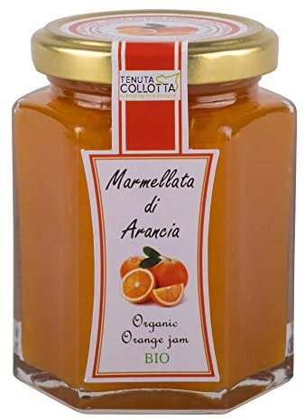 Tenuta Collotta® - Marmellata di Arancia Bionda Bio g 230 - 100% Italiano - Prodotto in Sicilia