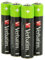 VERBATIM Batterie ricaricabili Premium 4 batterie AAA - 1,2V 950mAh - Pile ricaricabili NiMH HR03 - Low Self Discharge - Batterie ministilo pre-caricate per controller giochi fotocamera ecc