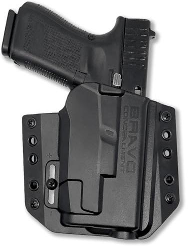 Holster for Glock 19 23 32 with Streamlight TLR-7A - OWB Holster - Concealed Carry - Adjustable Retention -Outside The Waistband - Comfort and Concealment - EDC - Pistol Holster - Gun Holster
